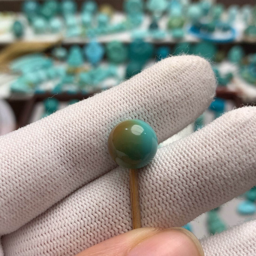 用***1绿松石未镶嵌散珠