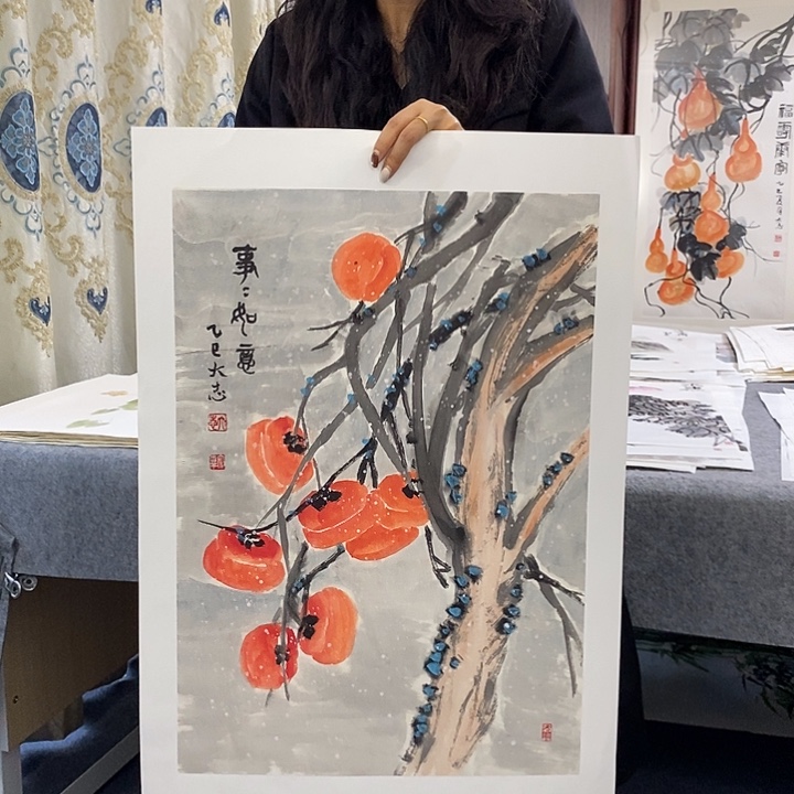 国画纯手绘国画写意作品