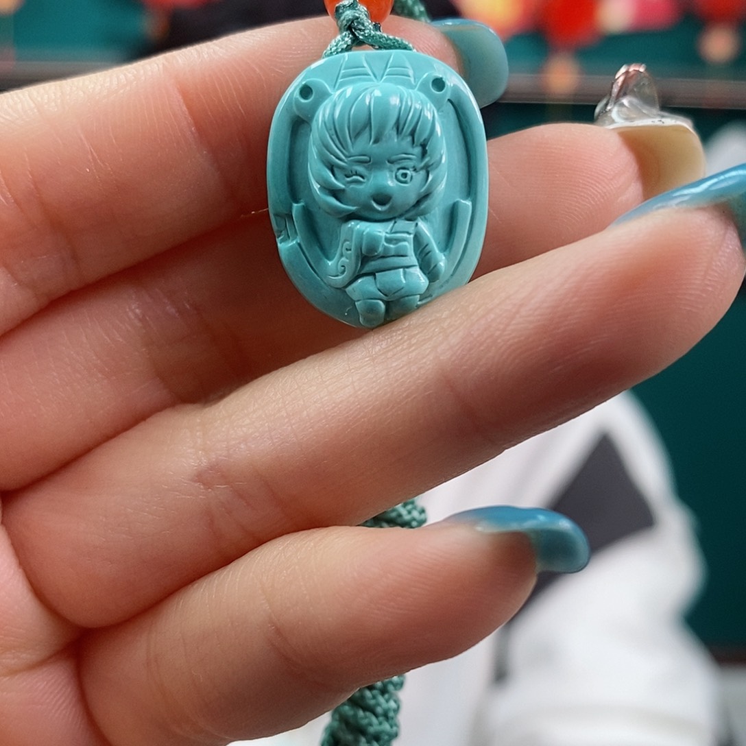 绿松石珠宝奇石未镶嵌