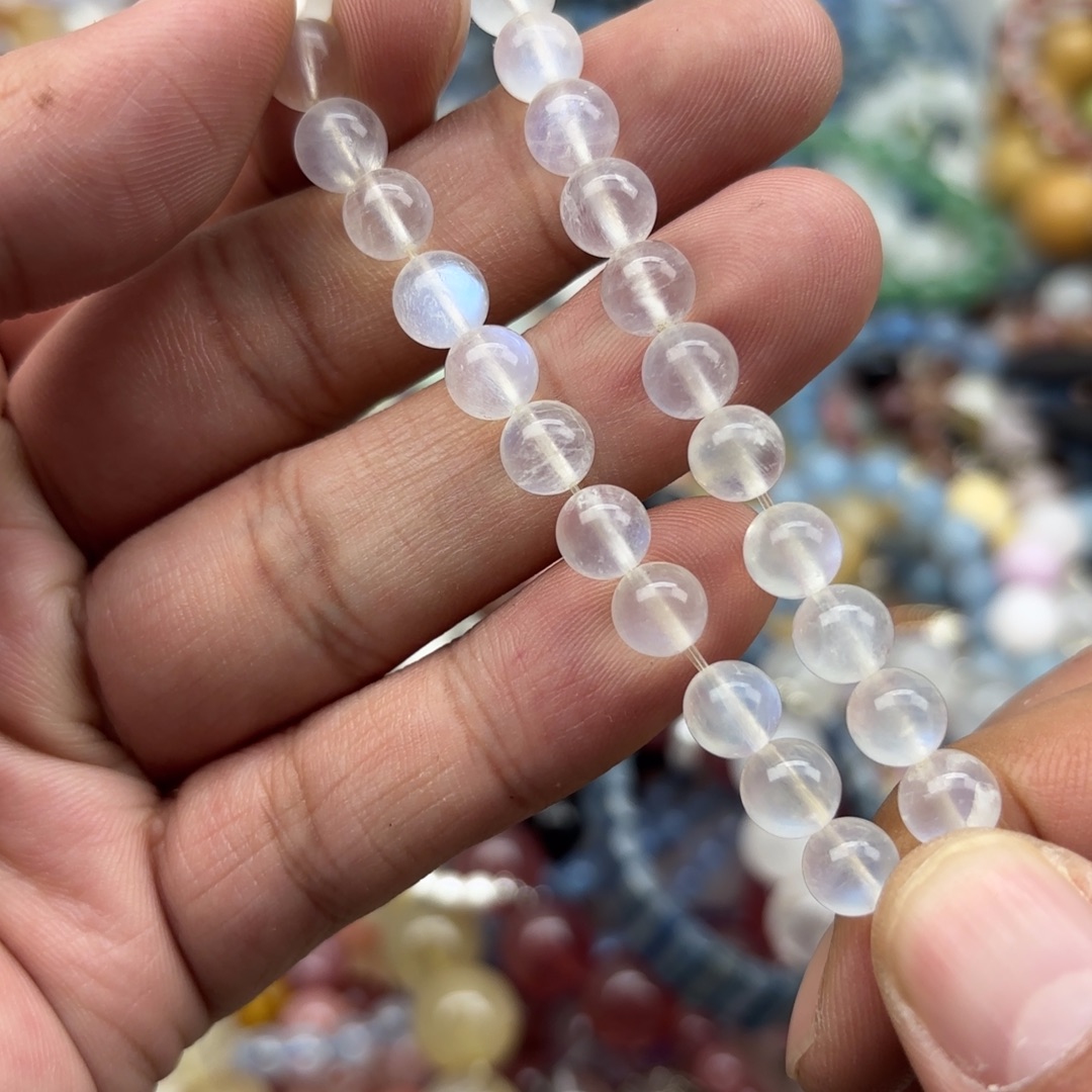 水晶手链银S925镶嵌