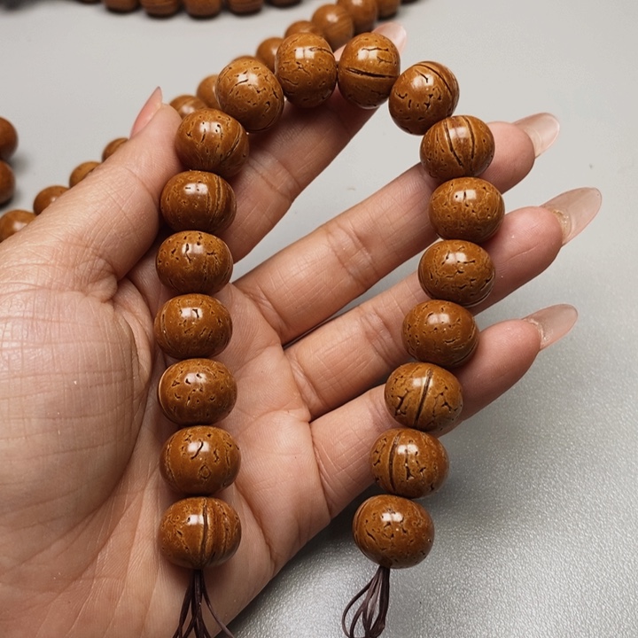 桃核手串苹果15全品16颗