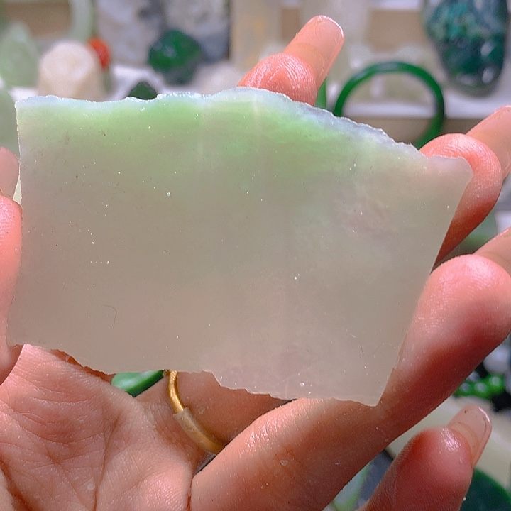 江***住和田玉未镶嵌珠宝半成品