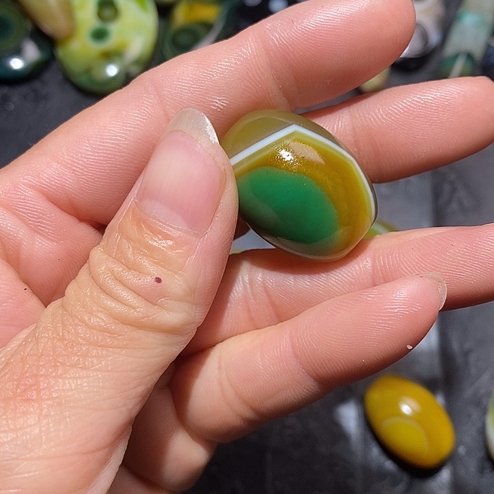 酒***仙玛瑙/玉髓合金颈饰