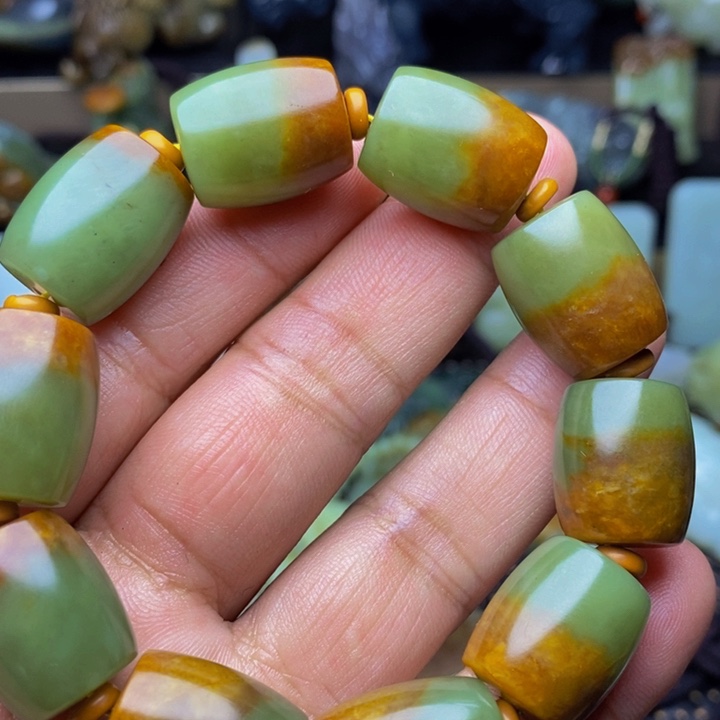 和田玉把件未镶嵌暮**洋