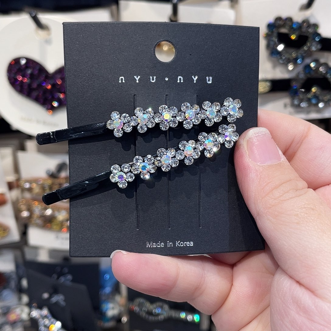 布艺非金属一字夹