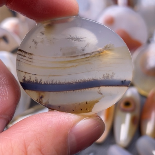 玛瑙/玉髓吊坠(不含链)未镶嵌