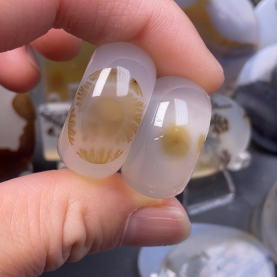 玛瑙/玉髓吊坠(不含链)未镶嵌