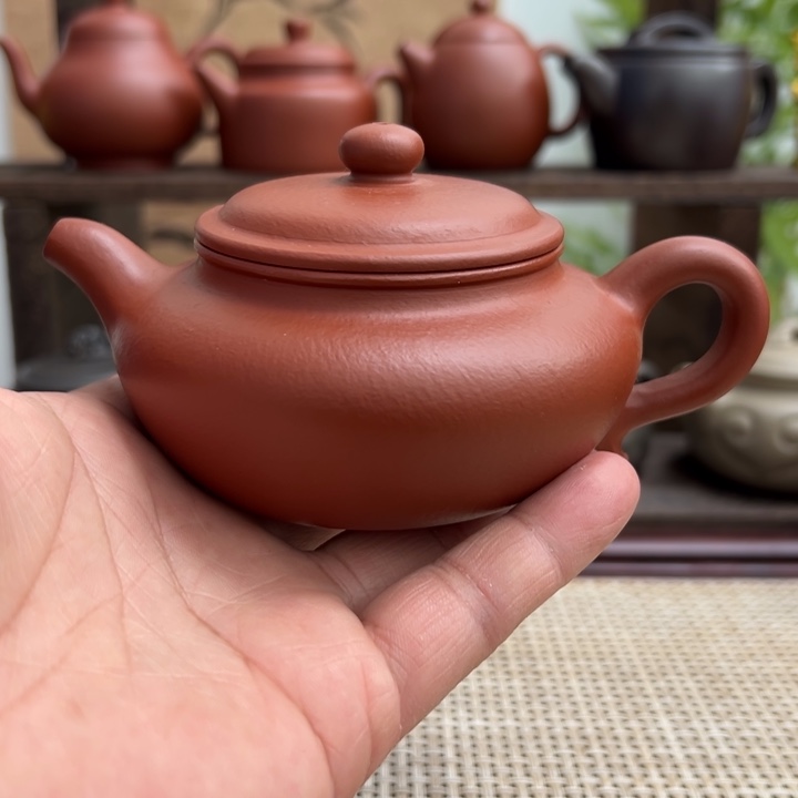 茶壶紫砂宜兴原矿紫砂全手仿古170CC