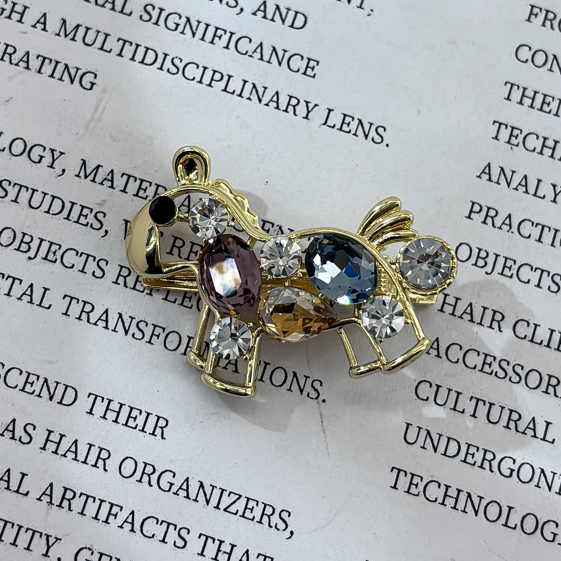 【HP·轻奢】小马压夹-2010