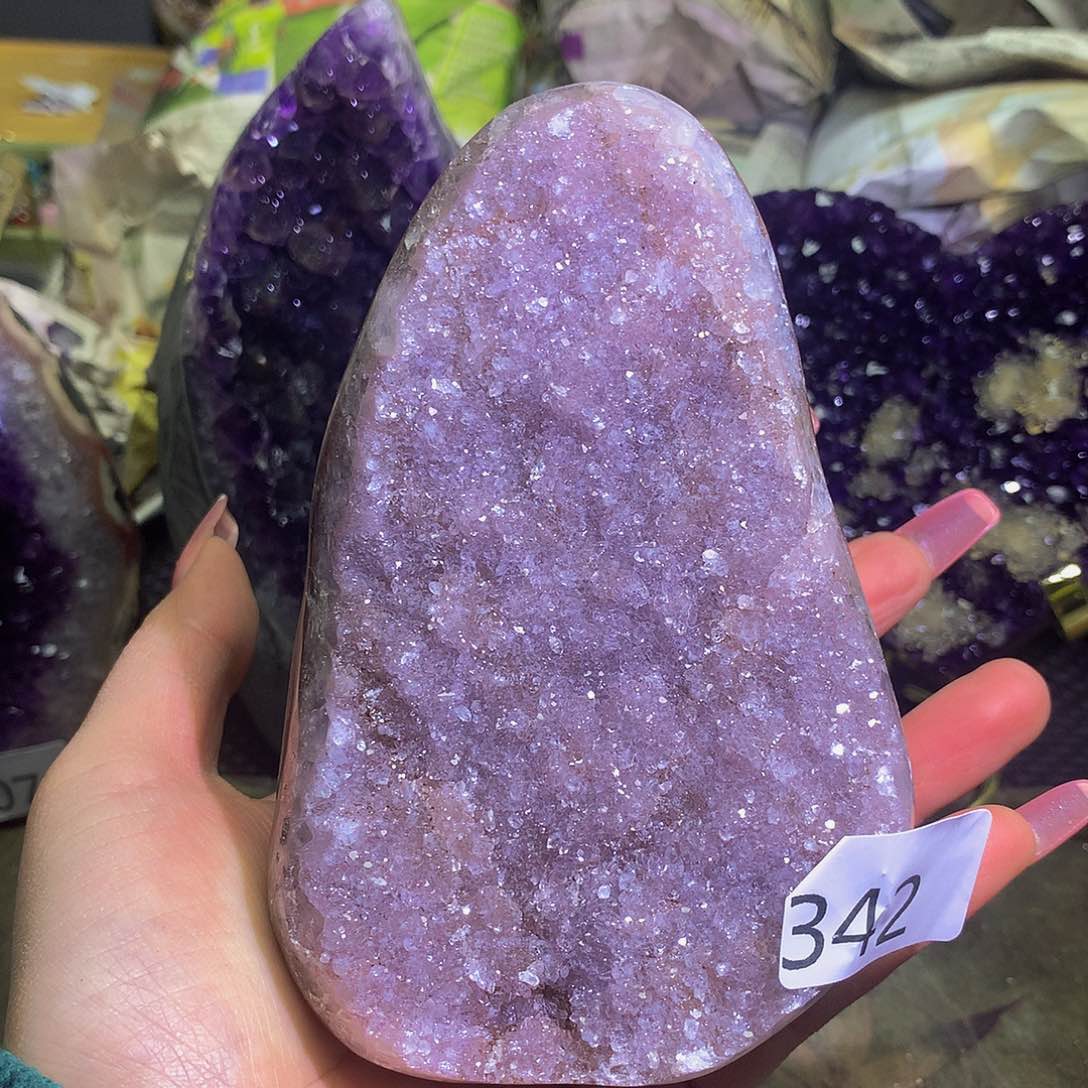紫晶大型摆件（非配饰）未镶嵌
