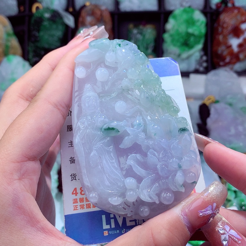 【闪购商品】翡翠颈饰未镶嵌挂件