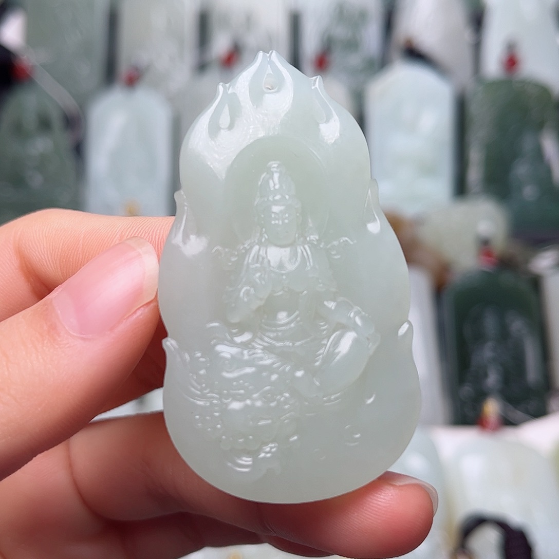 和田玉挂件未镶嵌