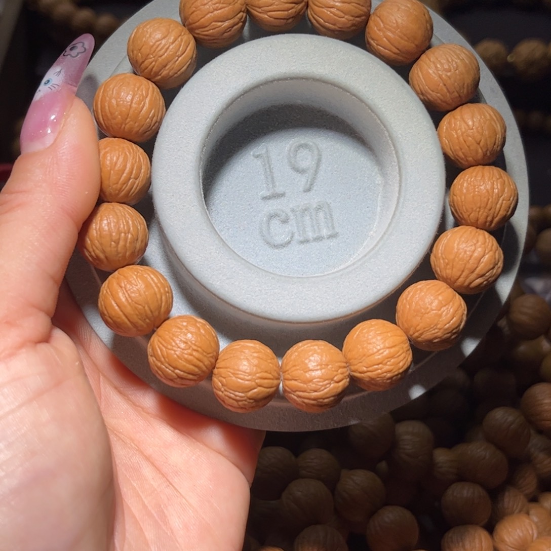 百***+猴头核桃吊坠14三维同尺凤羽手串全品无瑕无药无修