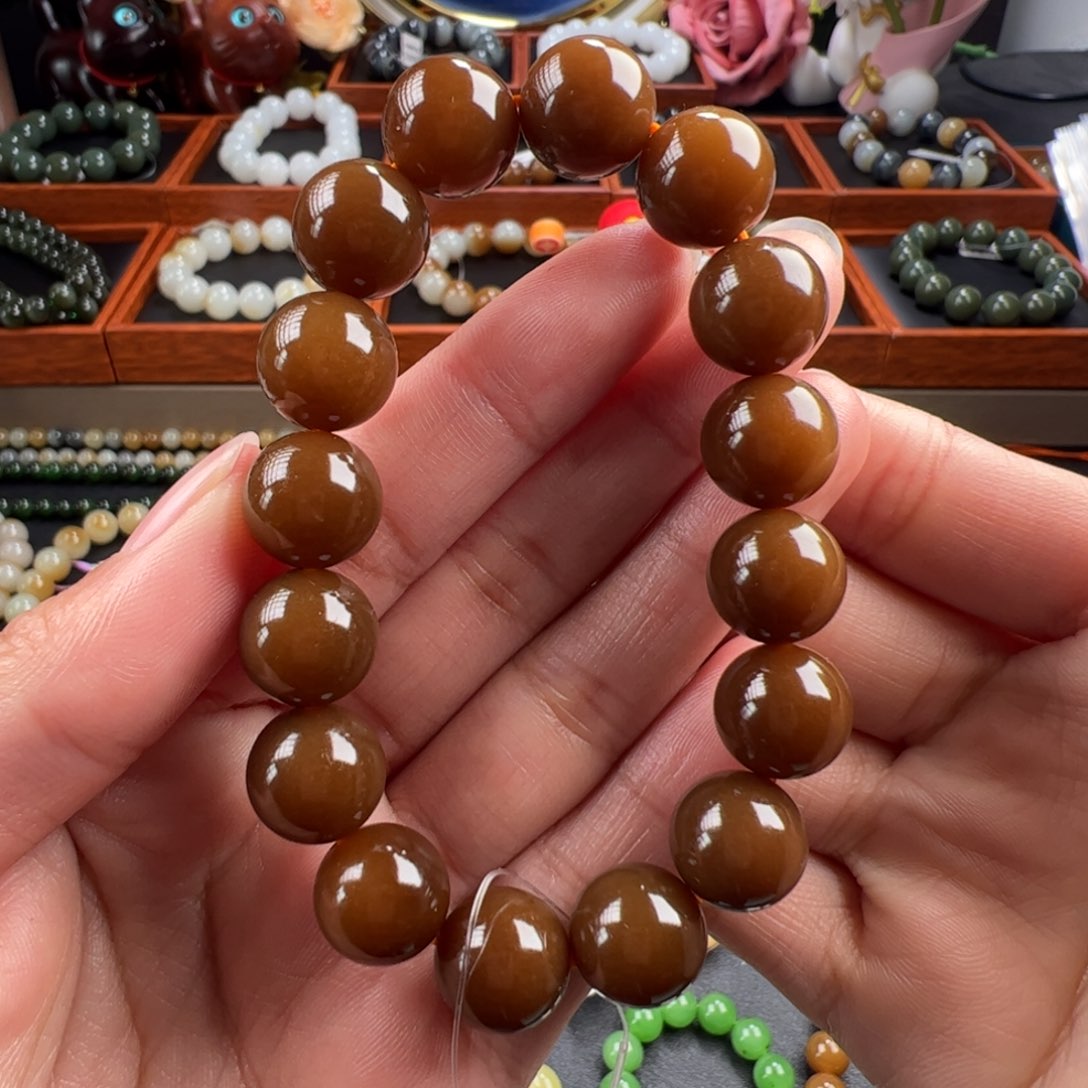 和田玉手链未镶嵌