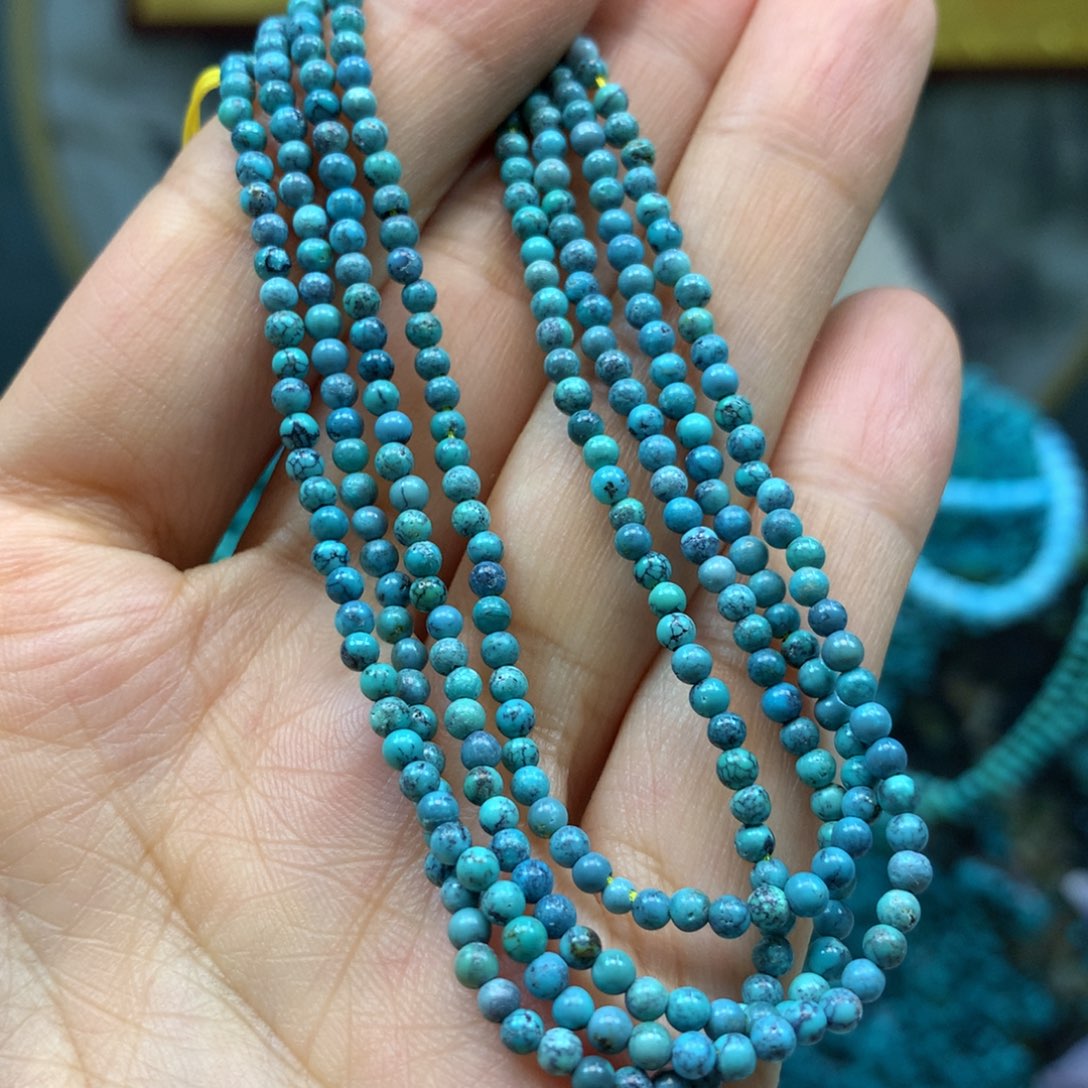 绿松石长链未镶嵌