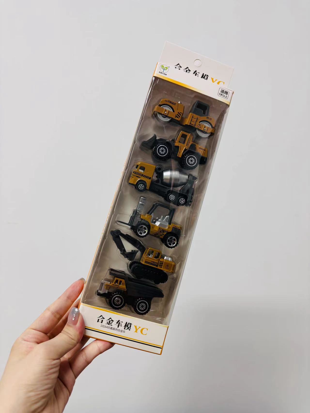 合金口袋小车工程条车模型车6