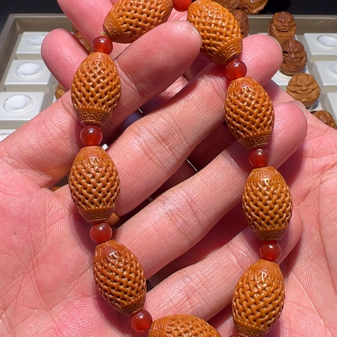 【闪购商品】橄榄核手串/手链水晶核路路通