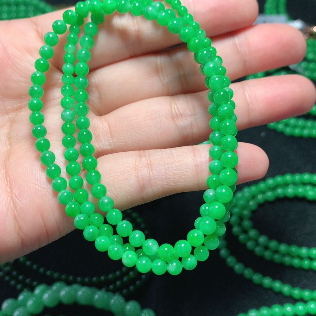 翡翠未镶嵌颈饰缅甸翡翠