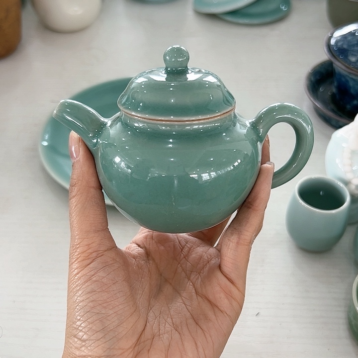 小米茶器龙泉青瓷