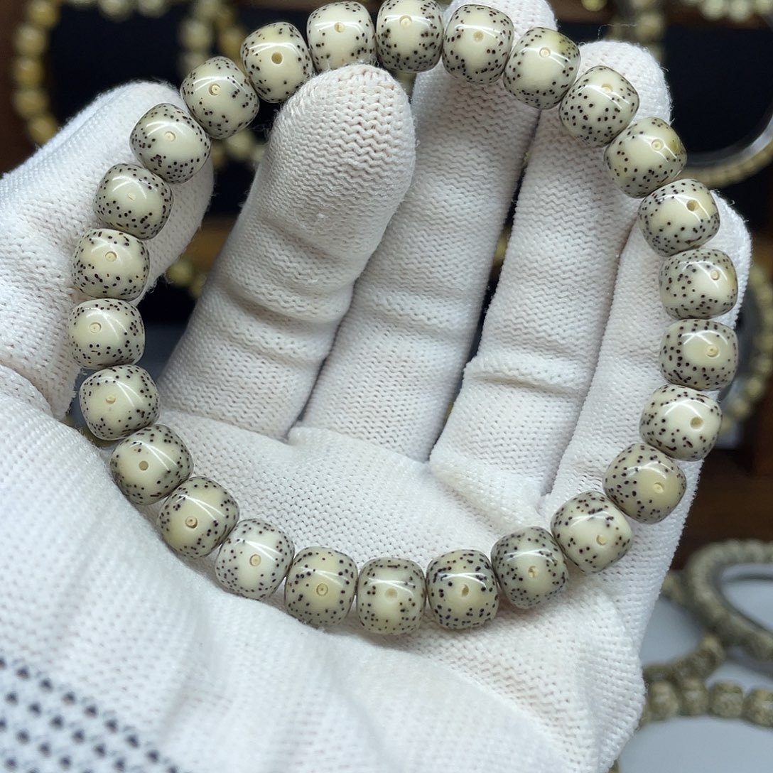 星月菩提手串9-8，月朗星稀