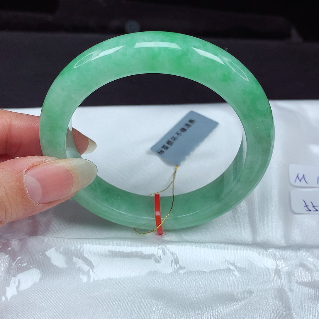 未镶嵌手镯翡翠55圈230