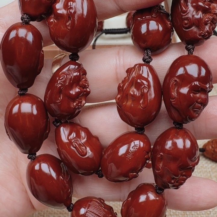 仁**哥橄榄核精品十八罗汉