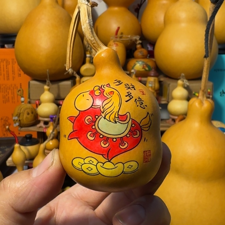 胖墩奶瓶葫芦手把件