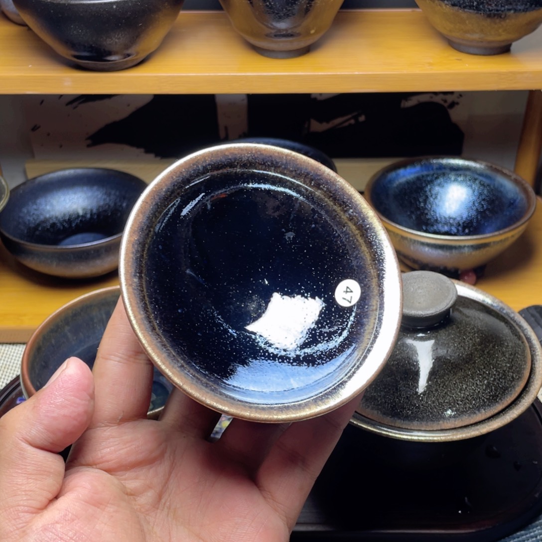 茶盏龙窑柴烧原矿原釉