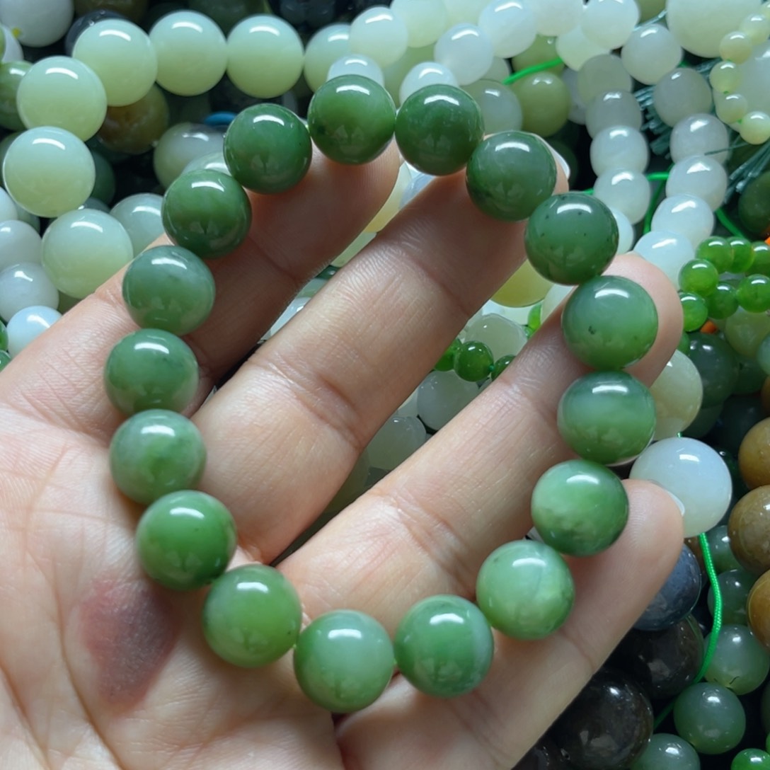 和田玉手链未镶嵌