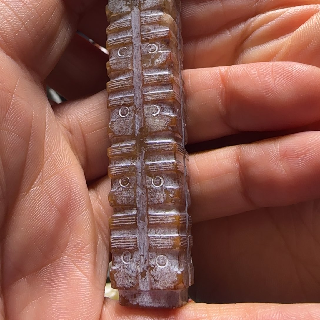 和田玉颈饰未镶嵌风**虹