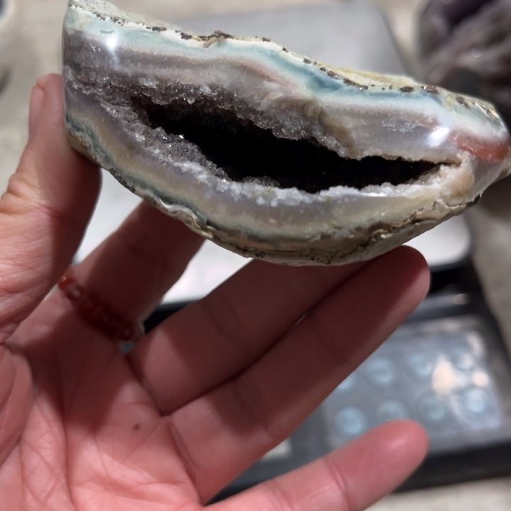 溱***濛玛瑙/玉髓未镶嵌手链