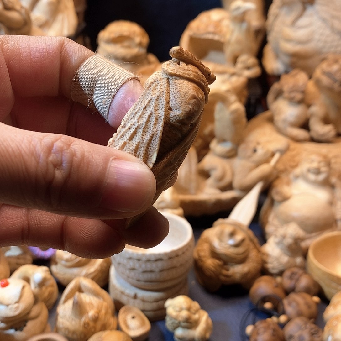 竹竹根雕一名惊人