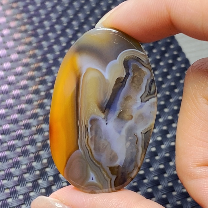 玛瑙/玉髓颈饰未镶嵌大*鹅