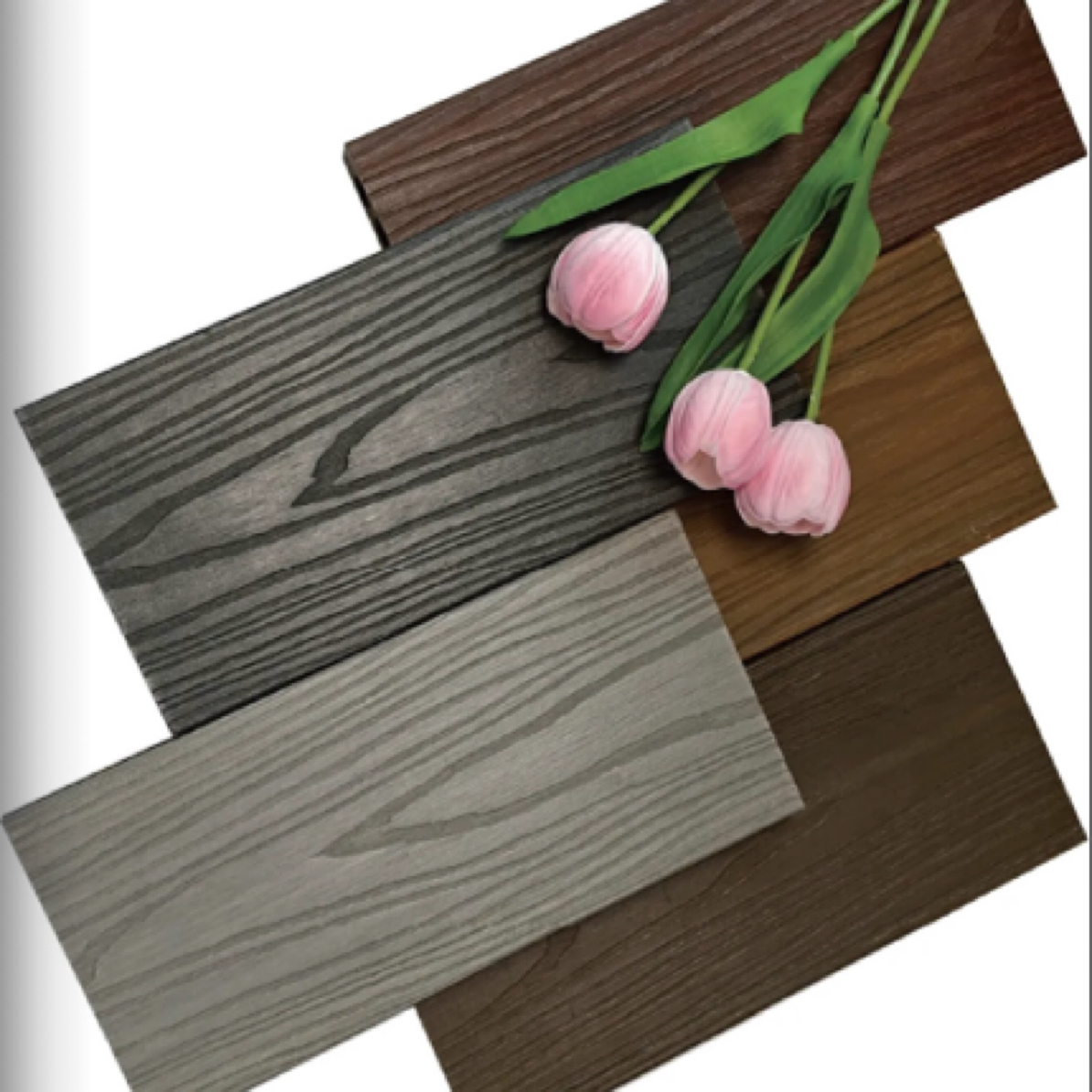 塑木地板户外露台木塑地板二代共挤室外防腐木地板塑木户外地板