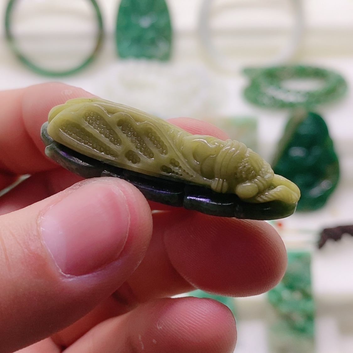 【闪购商品】独山玉未镶嵌挂件