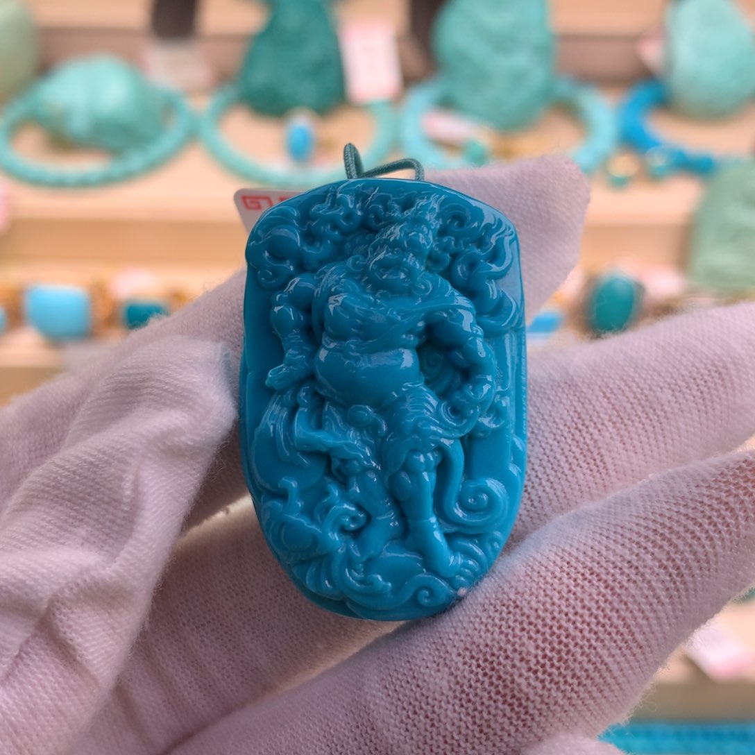 绿松石珠宝奇石未镶嵌