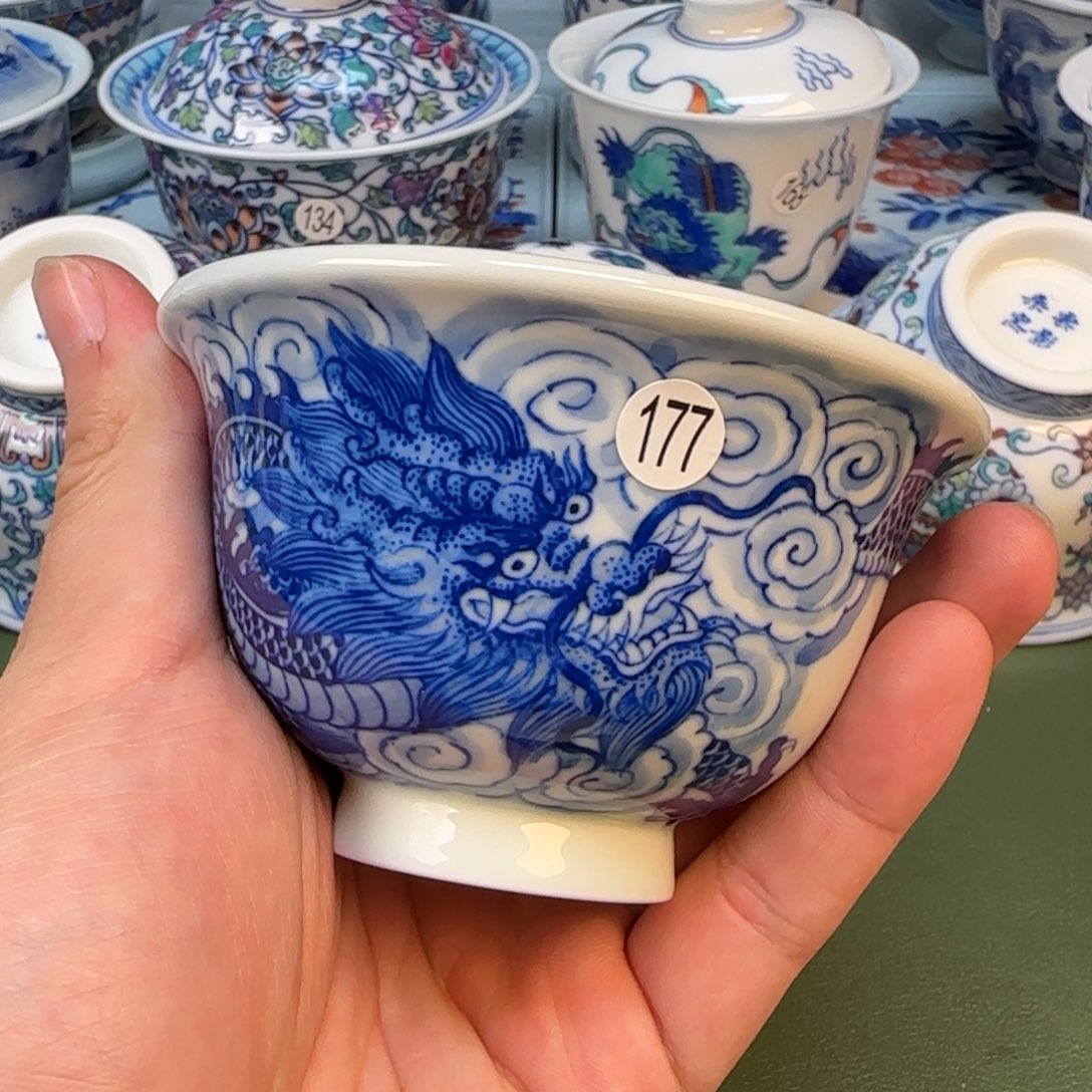 彦祖纯手工手绘茶具177