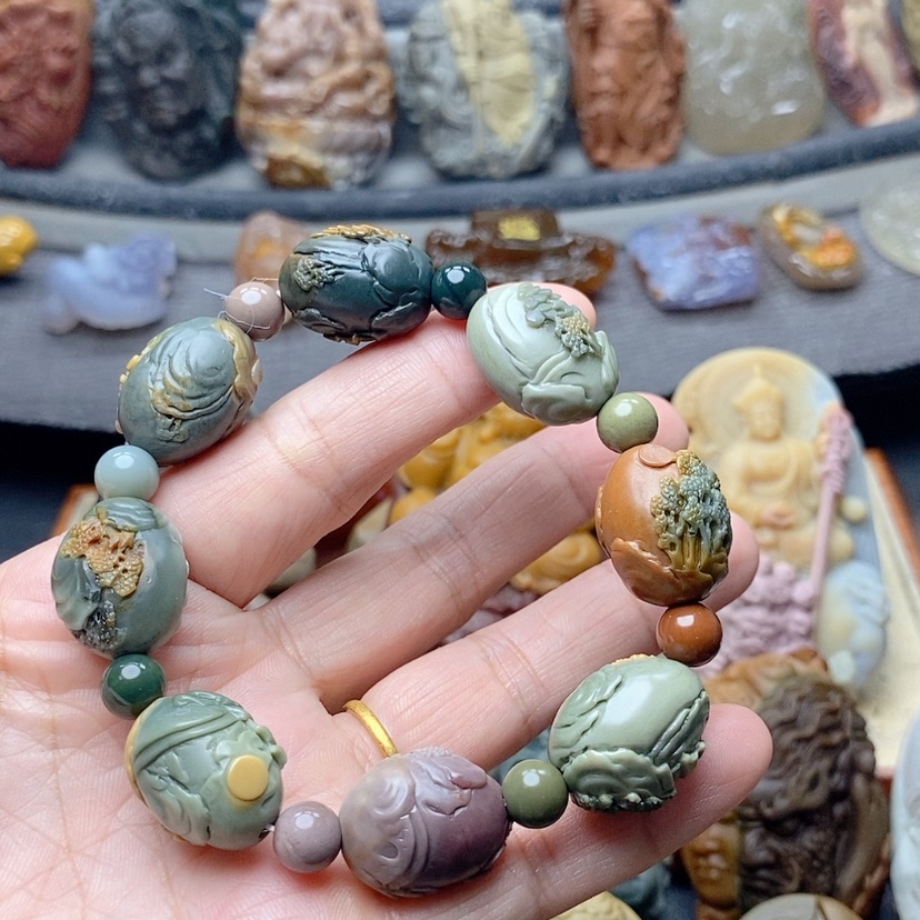 【闪购商品】定制石英质玉吊坠未镶嵌