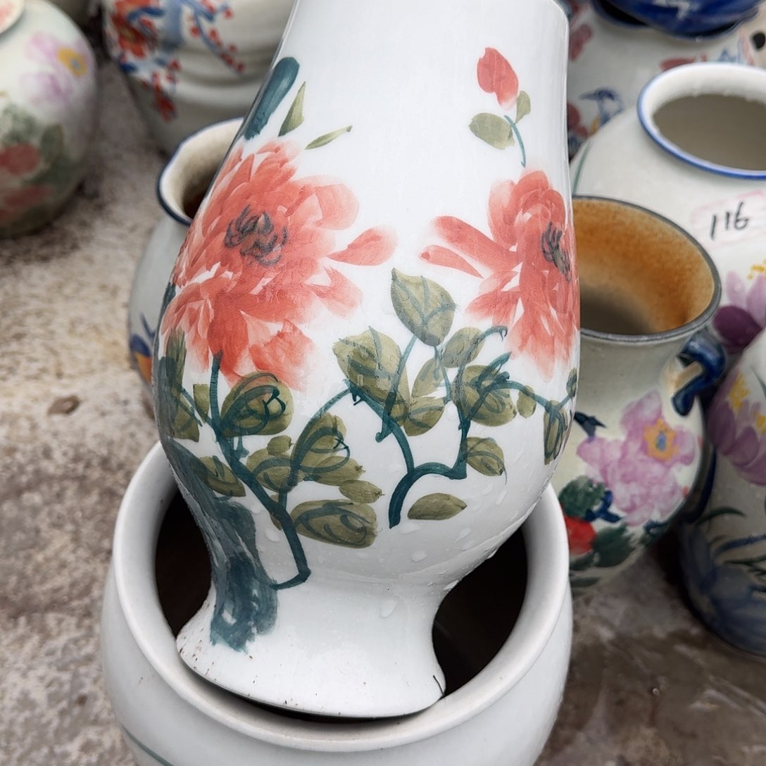 陶瓷微瑕景德镇手工花器
