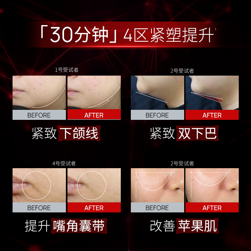 【伊能静力荐】JC自由之丘塑颜温感面膜 抗皱涂抹紧致护肤v脸