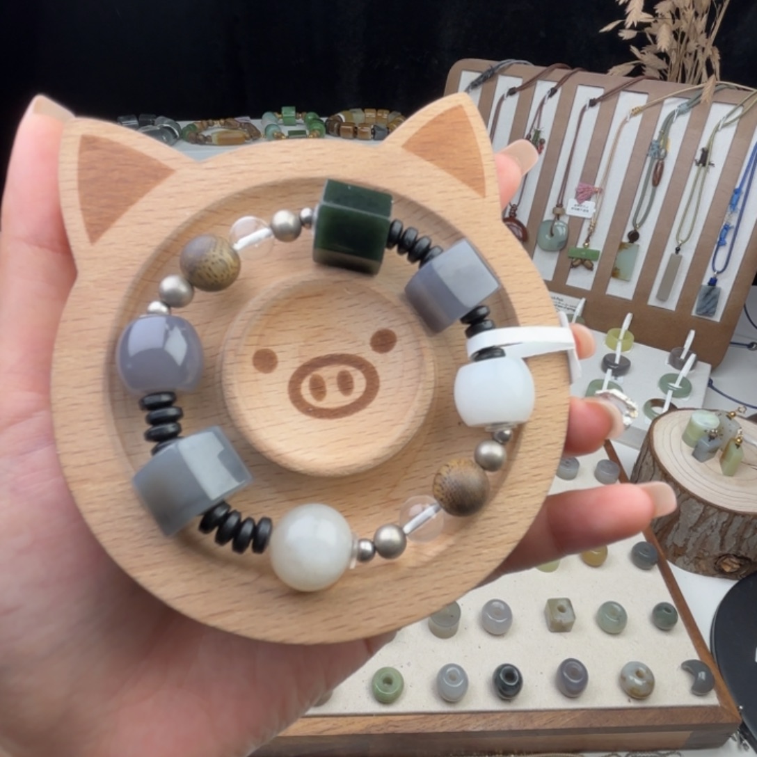 和田玉（糖玉）未镶嵌手链