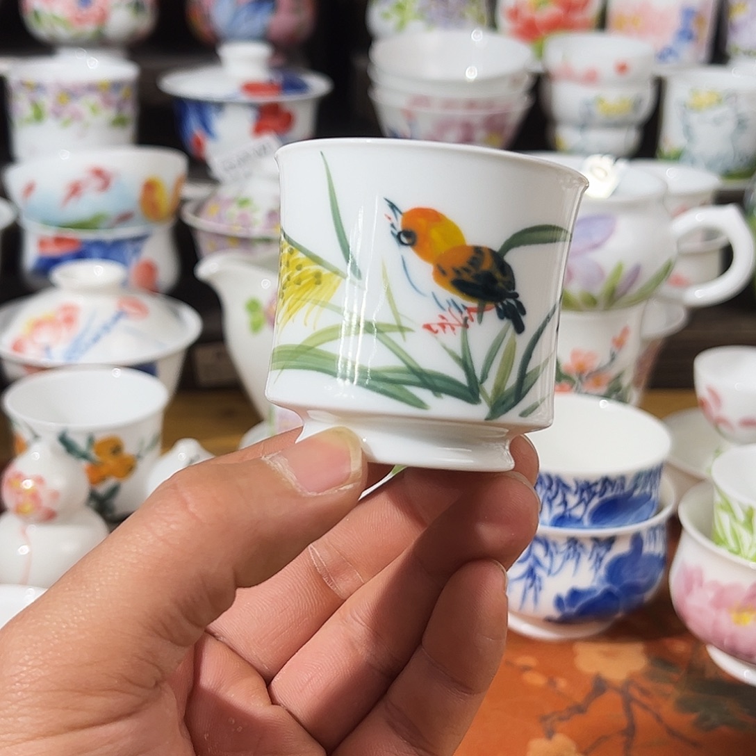 陶瓷景德镇手绘高温陶瓷