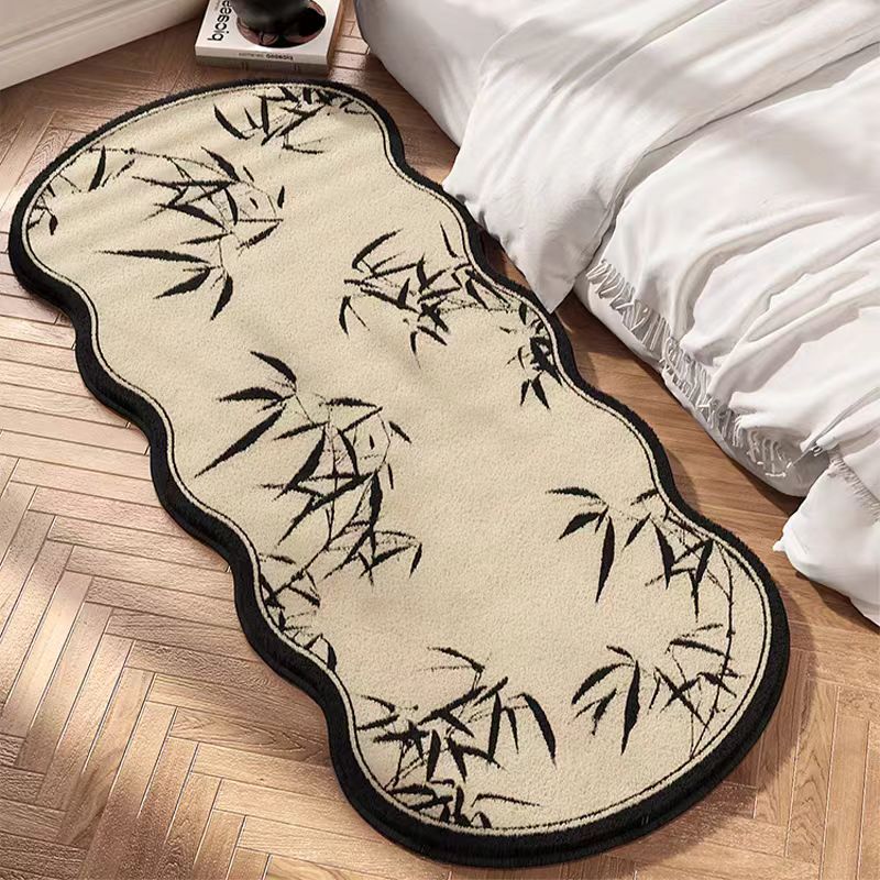 中古风法式卧室床边毯地毯床下主卧房间家用防滑复古加厚地垫垫子