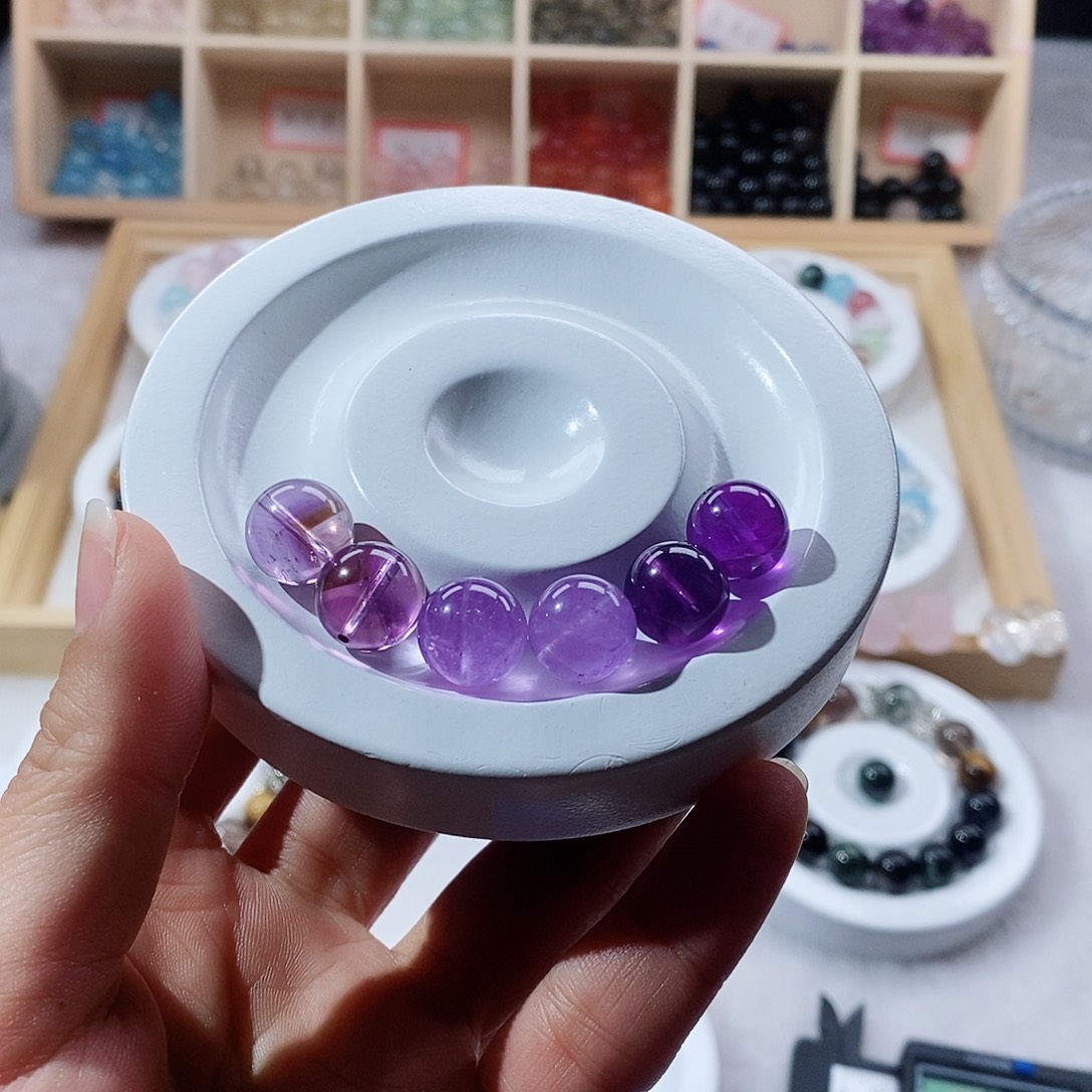 水晶手串未镶嵌天然水晶