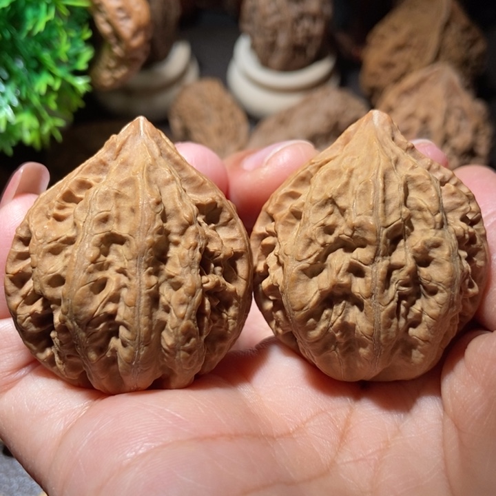 把件文玩核桃东北楸子小雪107