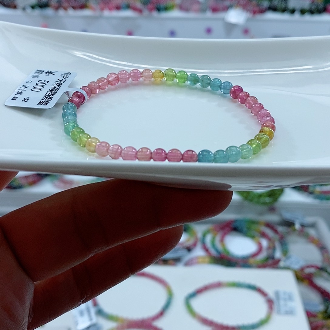 碧玺手链未镶嵌碧玺