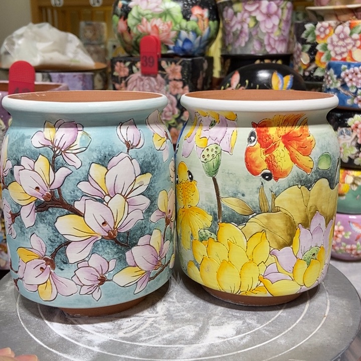 景德镇艺术手绘作品