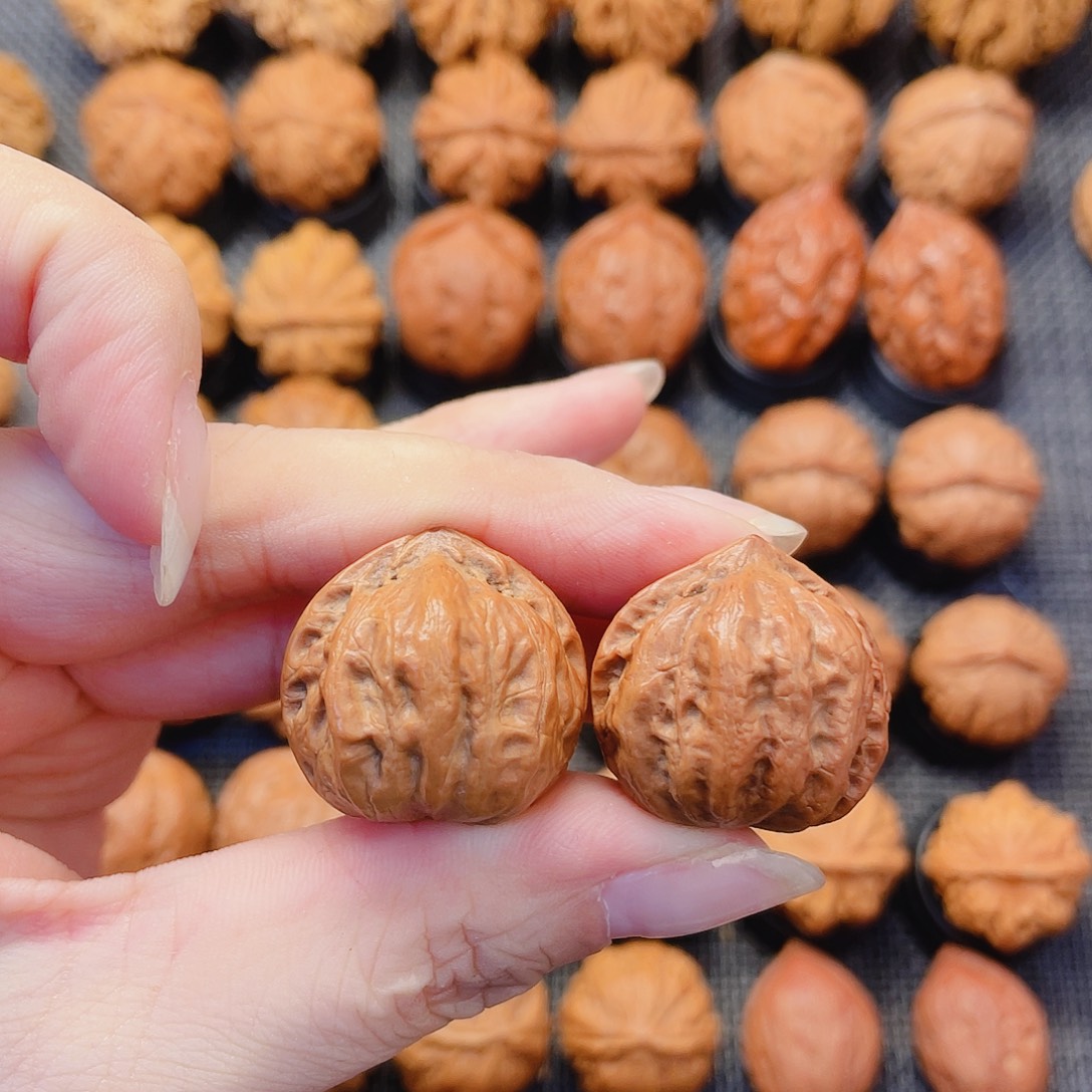 把件文玩核桃小红帽