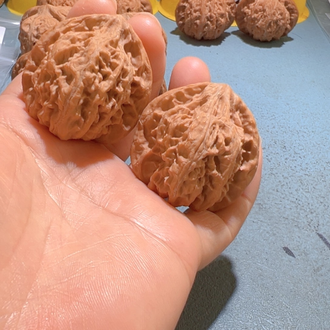 文玩核桃把件火焰马蹄41