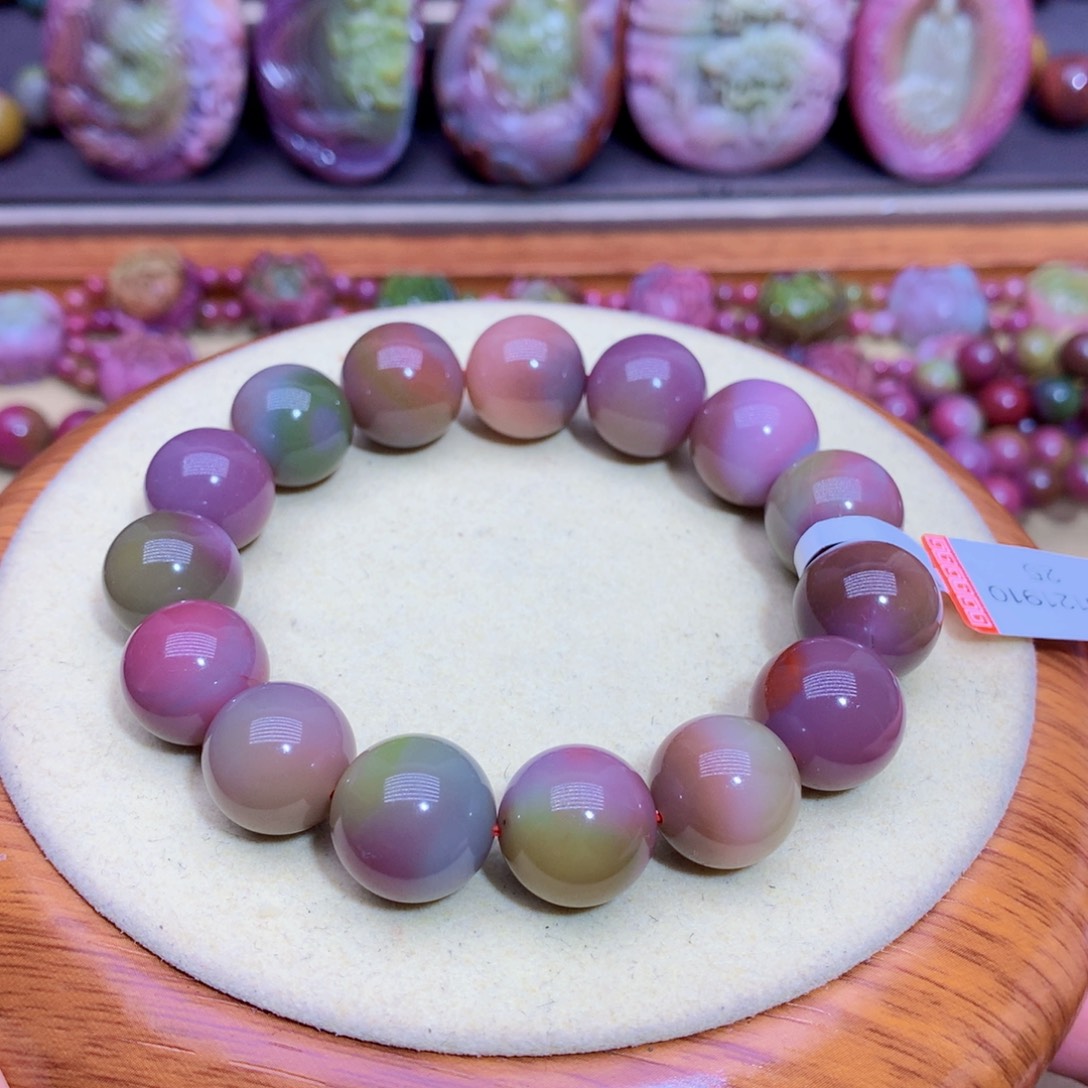 玛瑙未镶嵌手链盐源